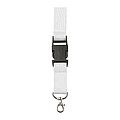 Lanyard and key holderWhite
