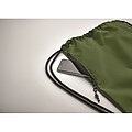 Large drawstring bag 300D RPET, army green