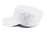 LAWRENCE military style cap, white