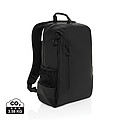 Lima Aware™ RPET water resistant 15.6 laptop backpack, black