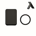 Magnetic credit card holder, black