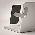 Magnetic phone holder