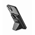 Magnetic PU cardholder, black