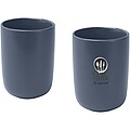Male 350 ml ceramic cups - set of 2, hale blue