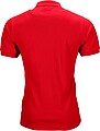 Mens elastic pique polo James Nicholson, red, M