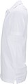 Mens elastic pique polo James Nicholson, white, L