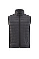 Mens insulated vest PAYPER SUBWAY, anthracite/black, size XXS