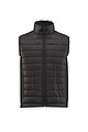 Mens insulated vest PAYPER SUBWAY, black, size M