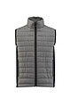 Mens insulated vest PAYPER SUBWAY, dark green/black, size M