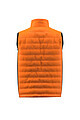 Mens insulated vest PAYPER SUBWAY, orange/black, size M