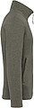 Mens microfleece sweatshirt KARIBAN, dark green melange, S