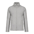 Mens microfleece sweatshirt KARIBAN, light grey, S