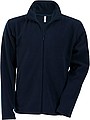 Mens microfleece sweatshirt KARIBAN, navy, S
