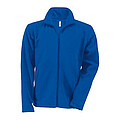 Mens microfleece sweatshirt KARIBAN, royal blue, S