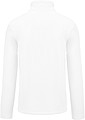 Mens microfleece sweatshirt KARIBAN, white, S