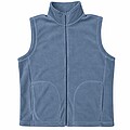 Mens microfleece vest KARIBAN, dark blue, 3XL