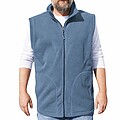 Mens microfleece vest KARIBAN, dark blue, 3XL