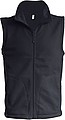 Mens microfleece vest KARIBAN, grey, XL