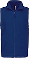 Mens microfleece vest KARIBAN, indigo blue, M