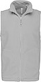 Mens microfleece vest KARIBAN, light grey, L