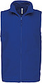 Mens microfleece vest KARIBAN, royal blue, M