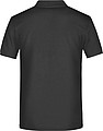 Mens Piqué Polo, black, L