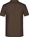 Mens Piqué Polo, brown, M