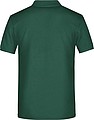 Mens Piqué Polo, dark green, 4XL