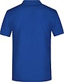 Mens Piqué Polo, dark royal, M