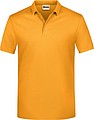 Mens Piqué Polo, gold yellow, L