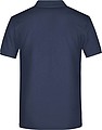Mens Piqué Polo, navy, L
