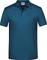 Mens Piqué Polo, petrol, 3XL