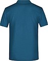 Mens Piqué Polo, petrol, S