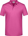 Mens Piqué Polo, pink, XL