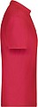 Mens Piqué Polo, red, L