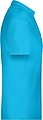 Mens Piqué Polo, turquoise, M