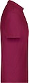 Mens Piqué Polo, wine, M