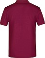 Mens Piqué Polo, wine, M
