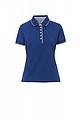 Mens polo T-shirt PAYPER LEEDS, royal blue/white, S