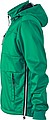 Mens softshell jacket JAMES & NICHOLSON, irish green/navy/white, S