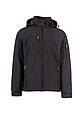 Mens softshell jacket PAYPER CREEK L.I.T., anthracite, size XXS