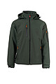 Mens softshell jacket PAYPER CREEK L.I.T., dark green, size L