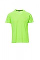 Mens sports T-shirt PAYPER RUNNER, fluo green, L