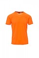 Mens sports T-shirt PAYPER RUNNER, fluo orange, L