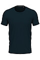 Mens STEDMAN STRETCH-T T-shirt, dark blue, size S