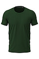 Mens STEDMAN STRETCH-T T-shirt, dark green, size XXL