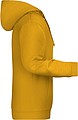 Mens sweatshirt with hoodie James Nicholson, dark yellow, M