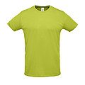 MENS ZIP HOODIE SPRINT, APPLE GREEN, 3XL