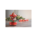 Mini carousel music box