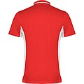 Montmelo short sleeve unisex sports polo, red, size M